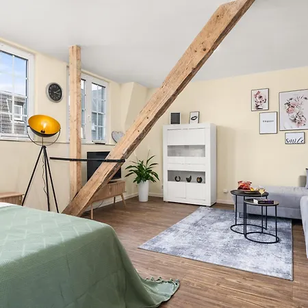 Apartmán Luniq - Eden 2 Uerdingen - Zentrale Lage - 15 Min Zur Messe & Flughafen Duesseldorf - 4 Gaeste